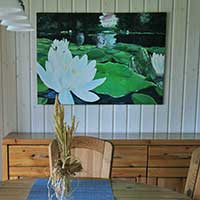 Acryl-Bild im Ferienhaus 248