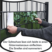 Anleitung für M-tec Zaunposter